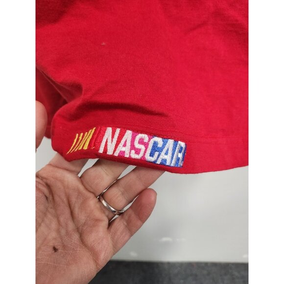 Vintage Nascar Mens Dale Jr #8 T-Shirt Medium Red Bud Racing Winners Circle - Picture 3 of 10
